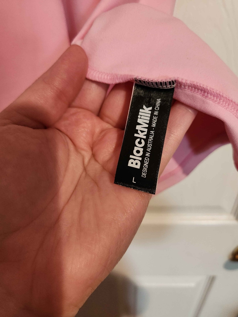 Blackmilk Matte Baby Pink Cut Out Tank - Picture 6 of 6